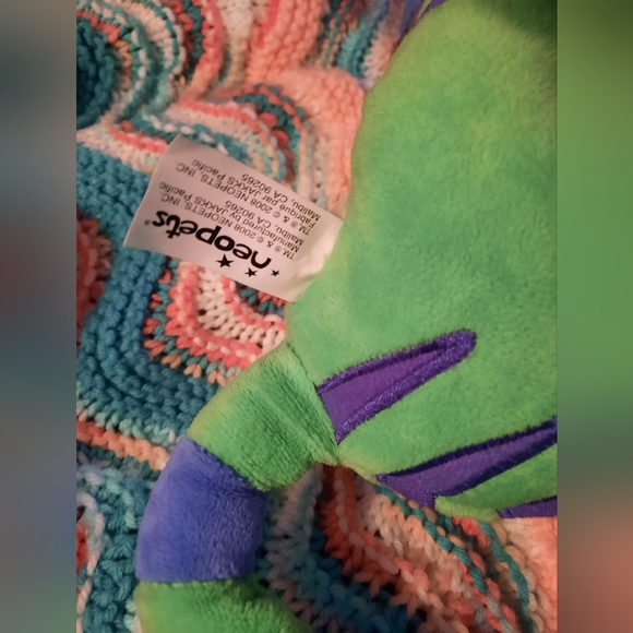 Neopets green kougra plush 12" - Picture 4 of 4